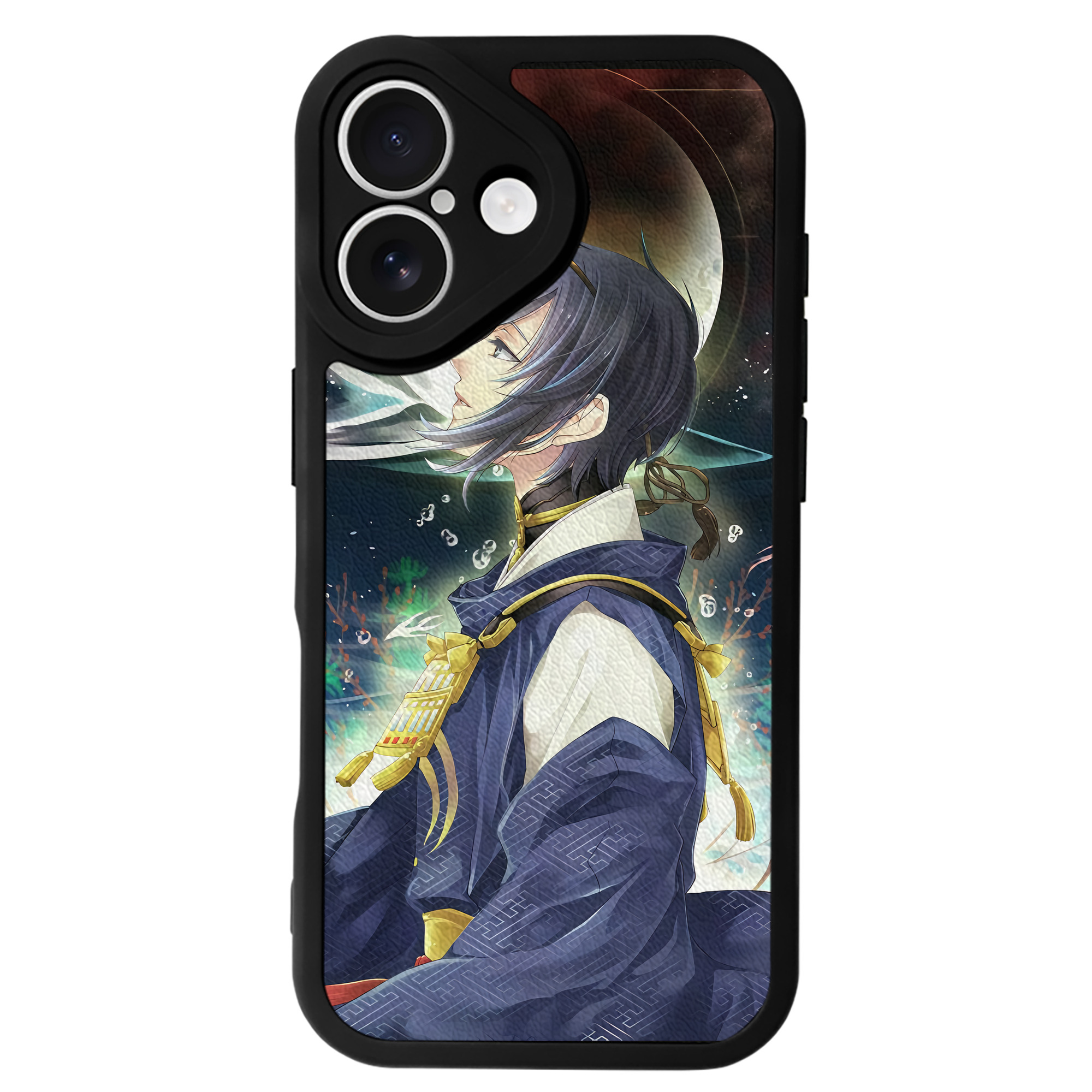 （画像用） 刀剣乱舞 Touken Ranbu 【iPhone 16シリーズ対応】シリコンスマホケース（レザー調） 材質：シリコン